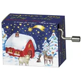 Fridolin Spieluhr/Music Box: Weihnachtsspieluhr We Wish You a Merry Christmas