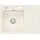 Systemceram MERA 70 links Auflagespüle magnolie + Excenterbetätigung 700 x 500 mm