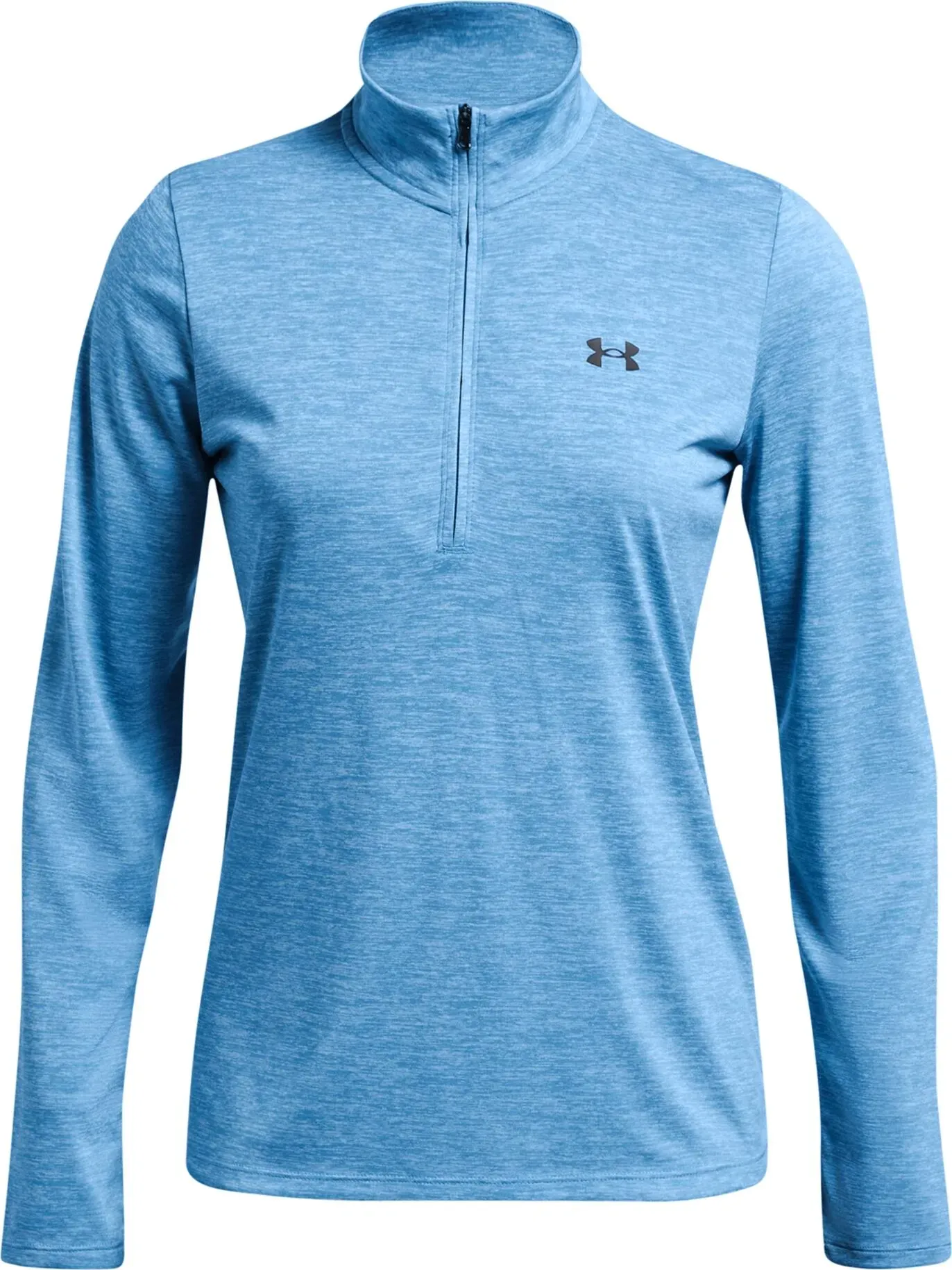 Under Armour Tech 1/2 Zip- Twist viral blue black XS