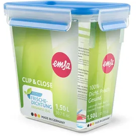 Emsa Frischhaltedose rechteckig blau 16,3 x 11,3 cm 1,5 l