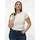 Vero Moda Curve VMCHLOE SS SHORT TOP GA JRS NOOS CUR Weiß L