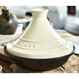 Staub Tajine 28 cm cream