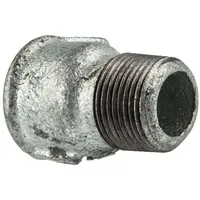 Gebo Temperguss-Gewindefitting verzinkt Muffe, IG x AG 3/4 Zoll,