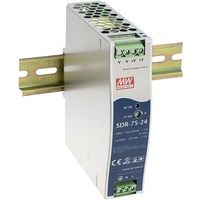 MeanWell Mean Well SDR-75-12 Hutschienen-Netzteil (DIN-Rail) 12 V/DC 6.3