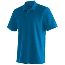 Maier Sports Ulrich Kurzarm-poloshirt - Imperial Blue - L