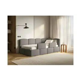 Selsey Cloudy 90 x 200 cm Grau