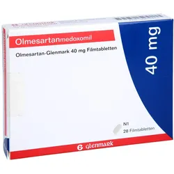Olmesartan Glenmark 40 mg Filmtabletten 28 St