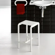 Hewi 801 Duschhocker signalweiß 336x345x500mm