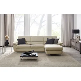 CALIZZA INTERIORS »Onyx L-Form«, Recamiere links oder rechts, wahlweise mit Bettfunktion, Breite 270 cm