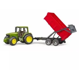 Bruder 2057 - John Deere 6920 mit Wannenkippanhänger 1:16