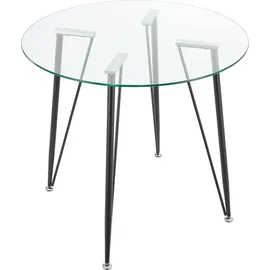 [en.casa] Huittinen Ø 80 cm schwarz