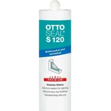 Otto-Chemie OTTOSEAL S 120 Premium-Glasfalz-Silikon - matt-schneeweiß