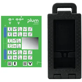 PLUM SAFETY APS PLUM Augenspülwandbox IBOX 1, leer