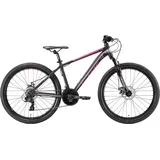 Bikestar Hardtail MTB 26 Zoll (66,04cm), schwarz Pink