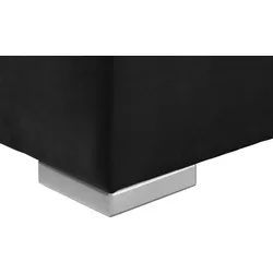 Boxspringbett INOSIGN, weiß, B:103cm L:210cm, Komplettbetten, Boxspringbett, inklusive Topper und Wendekissen