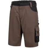 Arbeitsshorts "MOTION TEX PLUS" - 42 - braun/schwarz