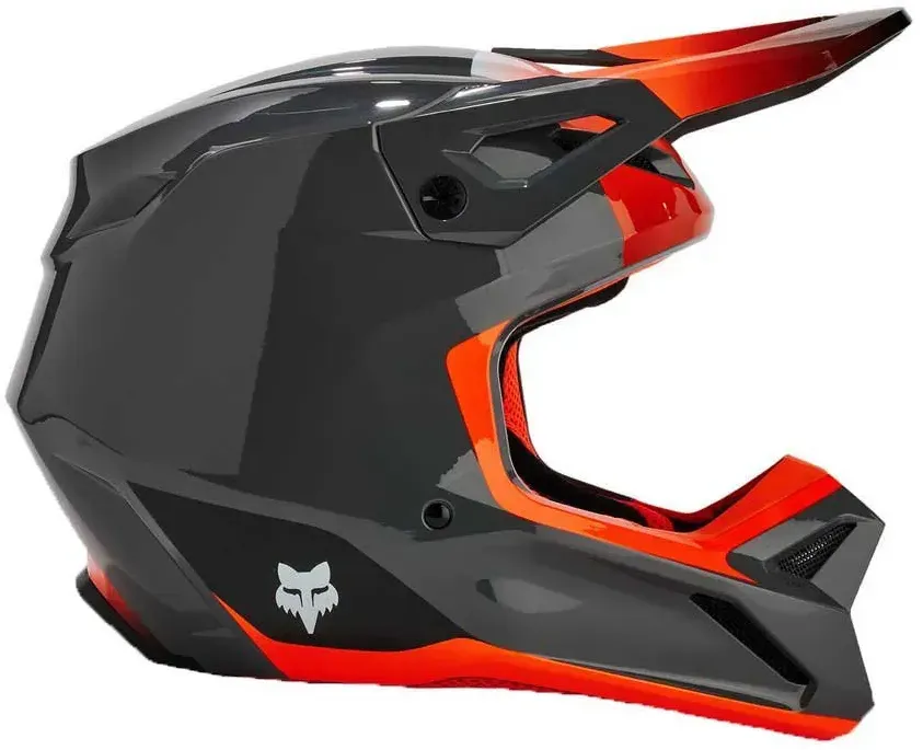 Fox Racing Mx V1 Ballast Offroad-helm Junior - Grey - M