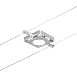 Paulmann LED Seilsystem MacLED Einzelspot 250lm 4,5W 3000K 12V Chrom matt Chrom