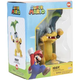 Nintendo Super Mario Figur Iggy Koopa in Sammlerbox, 10 cm