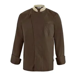Herren Kochjacke "CABBAGE" - XL - braun