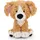 NICI Kuscheltier Hund sitzend braun 25 cm - Braun