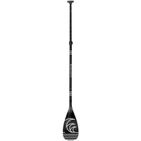 aquastic SUP-Paddel 3-teilig 140-180 cm Aluminium schwarz