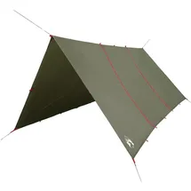 vidaXL Tarp 451 x 420 cm Olivgrün