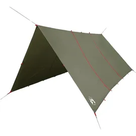 vidaXL Tarp 451 x 420 cm Olivgrün