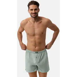 Danish Endurance AMERICAN BOXERSHORTS FÜR HERREN - 4-Pack - Blau/Rot - M
