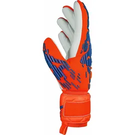 Reusch Attrakt Freegel Torwarthandschuhe - Hyper Orange / Electric Blue - 5