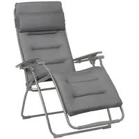 Lafuma Futura BeComfort Relaxsessel 70 x 83 x 117 cm silber klappbar