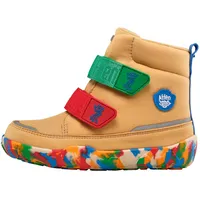 Affenzahn Winterstiefel Vegan Comfy warm gefüttert, wasserdicht mit Kletterverschlüssen, Größe 21-32 - 22 EU