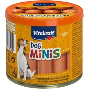 Vitakraft Dog Minis snackworstjes voor de hond (120 g)  6 verpakkingen