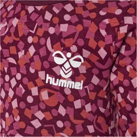 hummel hmlCONFETTI langarm Baby-Kleid 3430 | windsor wine 62