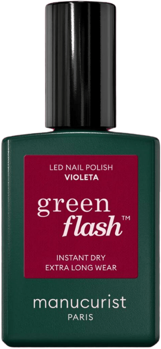 Manucurist Green Flash Nail Polish Violeta  (15 )