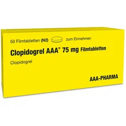 Clopidogrel AAA 75 mg Filmtabletten 50 St