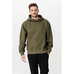 Schwerer Hoodie - Armee - Mann - TeeShoppen