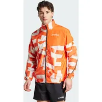Adidas TERREX Multi Printed Windjacke - Semi Impact Orange