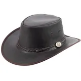 Scippis Springbrook Lederhut braun L