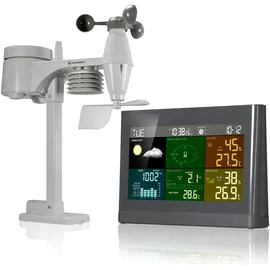 Bresser 5-in-1 Comfort Wetter Center grau 7002550QT5000