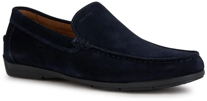 Mokassin »U SIRON A«, Loafer, Pennyloafer, Slipper  Slipper in eleganter Optik, Gr. 40, navy, , 92286001-40