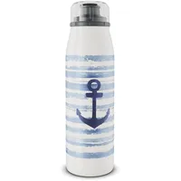 Alfi KIDS ISO BOTTLE 500ml, Blau Weiß Anker, Isoliertrinkflasche