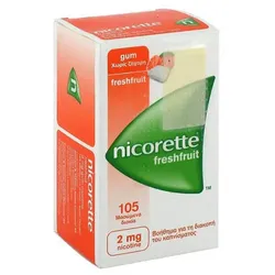 Nicorette 2 mg freshfruit Kaugummi