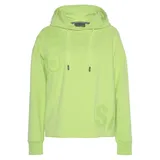 ELBSAND Kapuzensweatshirt mit Logostickerei Limone L