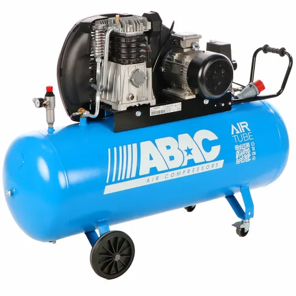 Abac A49B 200 CT4  Drehstrombetriebener Elektroluftkompressor mit Riemenantrieb  4-PS-Motor  200 Liter