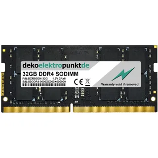 dekoelektropunktde 32GB RAM Speicher passend für ASUS VivoBook 17X K3704VA-AU073W DDR4 SO-DIMM PC4