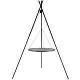 Cook King Premium Schwenkgrill „TIPI“ 210 cm - Grillrost aus Rohlstahl 70 cm