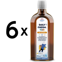(1500 ml, 52,26 EUR/1L) 6 x (Osavi Daily Omega Kids, 800mg Omega 3 (Natural Lem