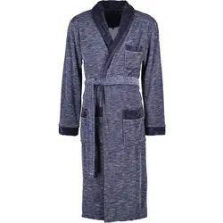 Vossen Vossen Bademäntel Herren Schalkragen Alberto blue - 0001   