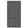 Traumgarten Zaun Jumbo WPC 179 x 95 cm Anthrazit